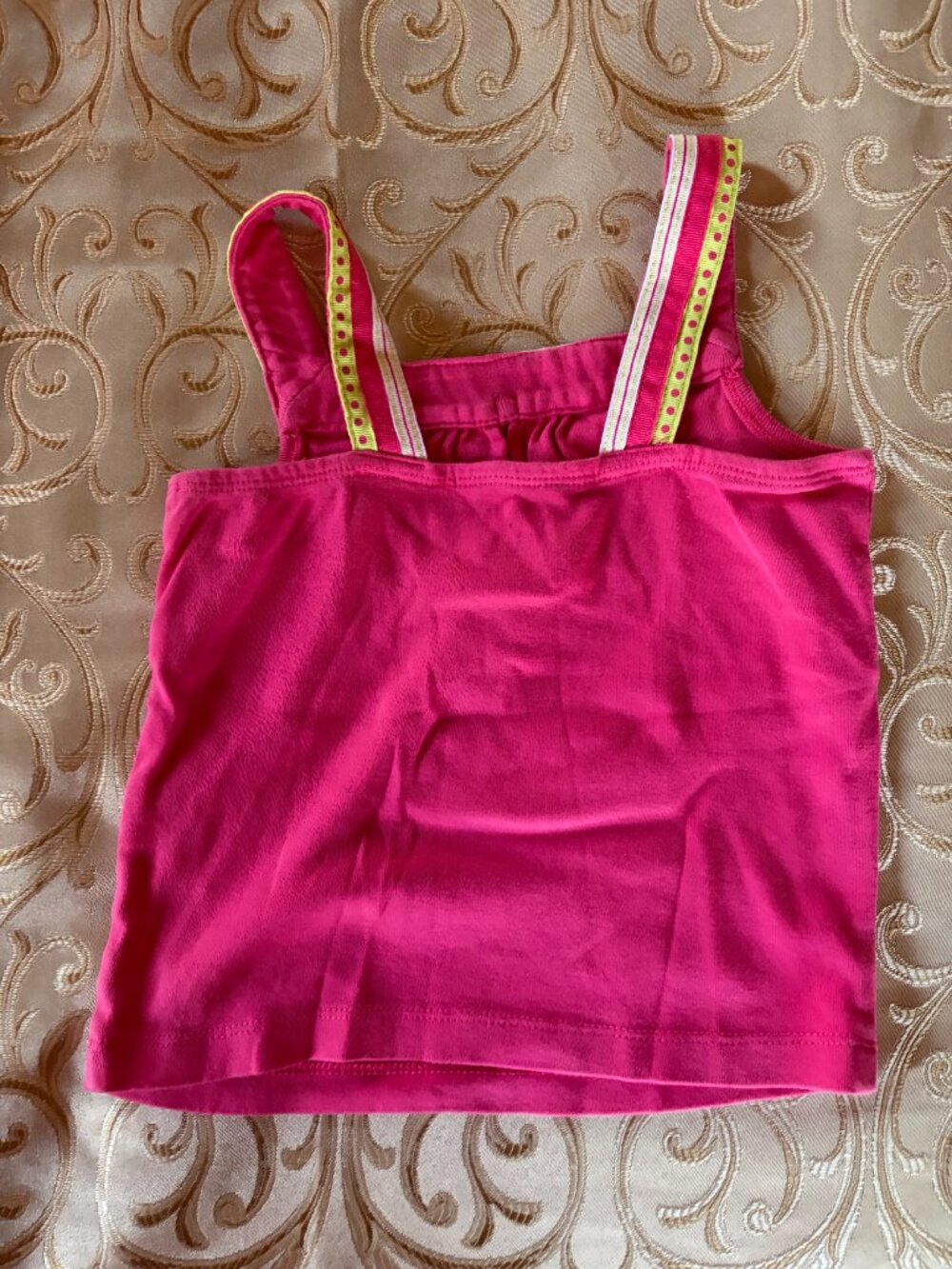 Gymboree, size 5, tan shorts and pink shirt and tank top - Picture 6 of 6